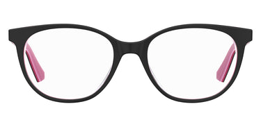 Premium Women Moschino Love Model Eyeglasses: MOL543 - Black Fuchisa- SpecSMART Eye Clinic (Front View)